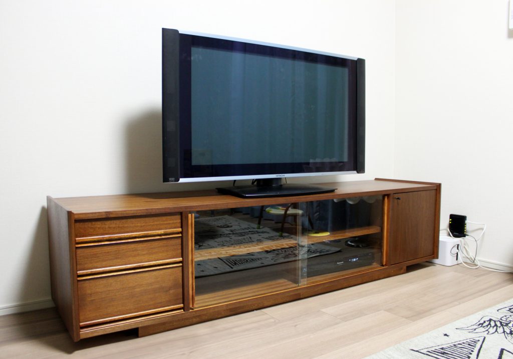 ACME Furniture TRESTLES TV BOARD購入レビュー！W1800のテレビボード 